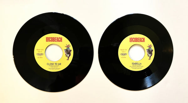 Locobeach - Close To Me 2x7" black vinyl