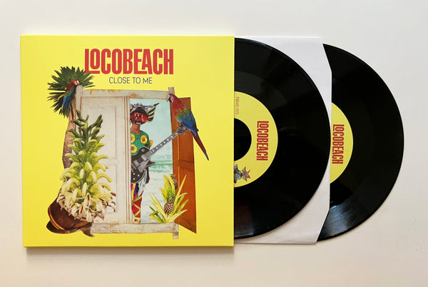 Locobeach - Close To Me 2x7" black vinyl