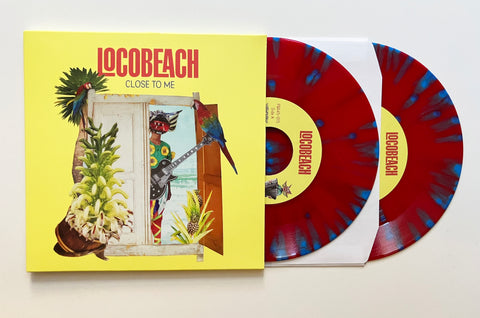 Locobeach - Close To Me 2x7" splatter vinyl